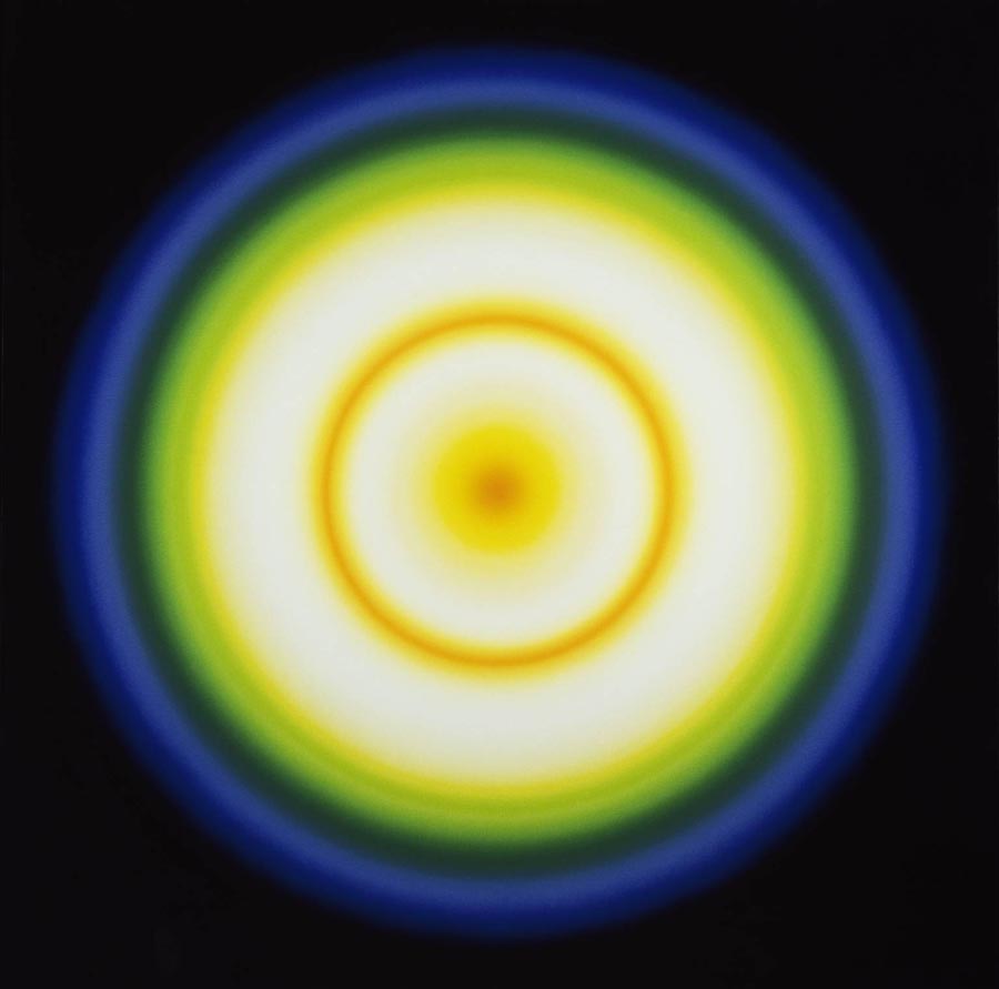 Peter Sedgley painting